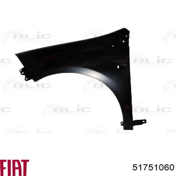 Compre 51751060 Fiat/Alfa/Lancia Pára-lama dianteiro esquerdo