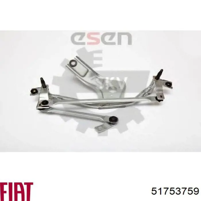 Trapézio de limpador pára-brisas Fiat/Alfa/Lancia 51753759 preço, a partir de 66,92 USD
