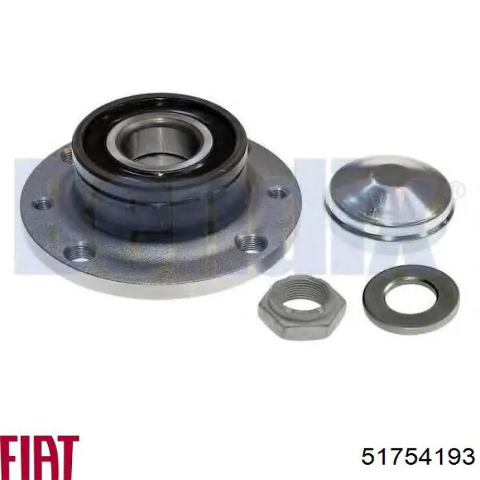 Compre 51754193 Fiat/Alfa/Lancia Cubo traseiro