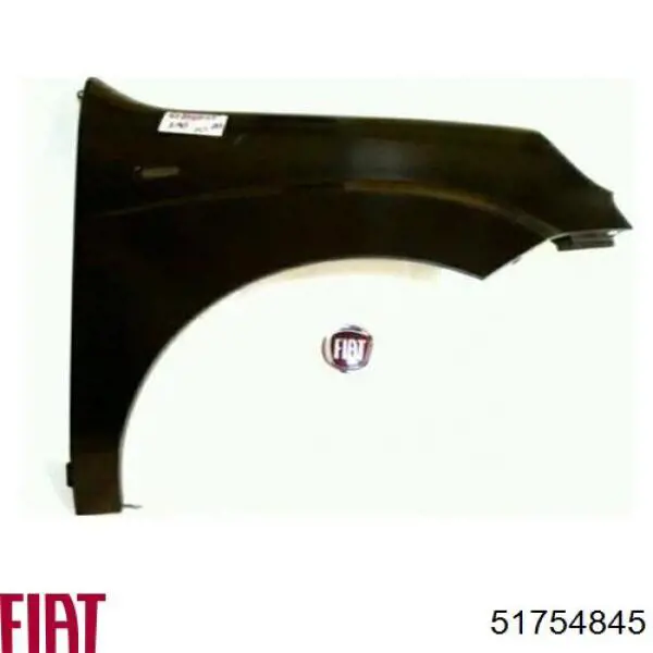 51754845 Fiat/Alfa/Lancia Pára-lama dianteiro direito
