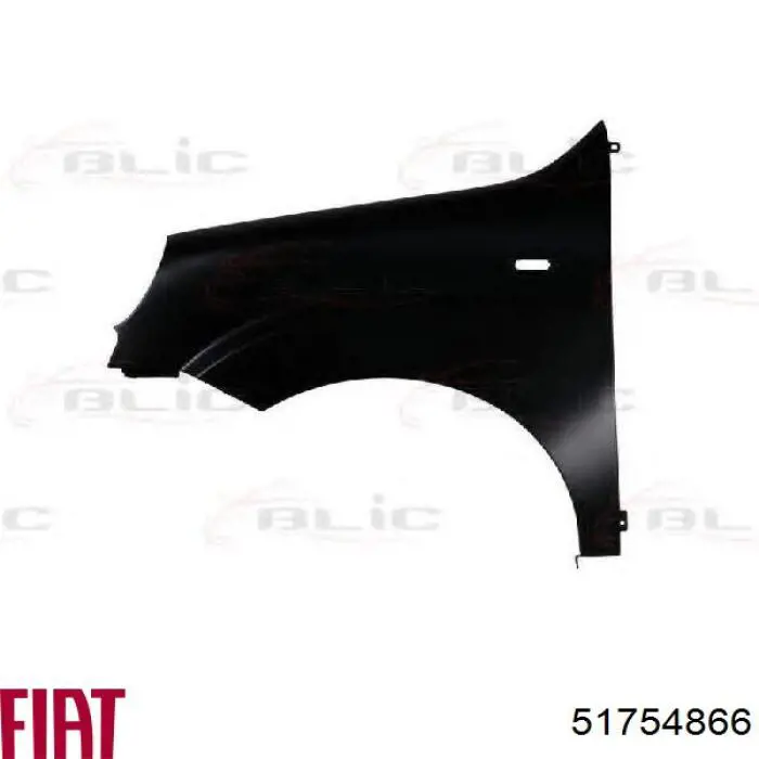 51754866 Fiat/Alfa/Lancia Pára-lama dianteiro esquerdo