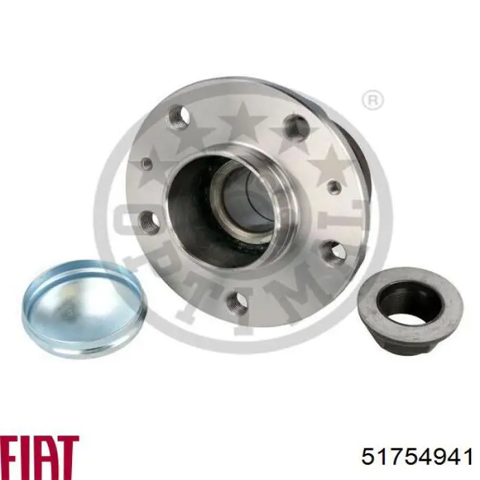 Compre 51754941 Fiat/Alfa/Lancia Cubo traseiro