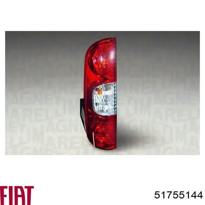 Lanterna traseira direita Fiat/Alfa/Lancia 51755144 preço, a partir de 57,89 USD