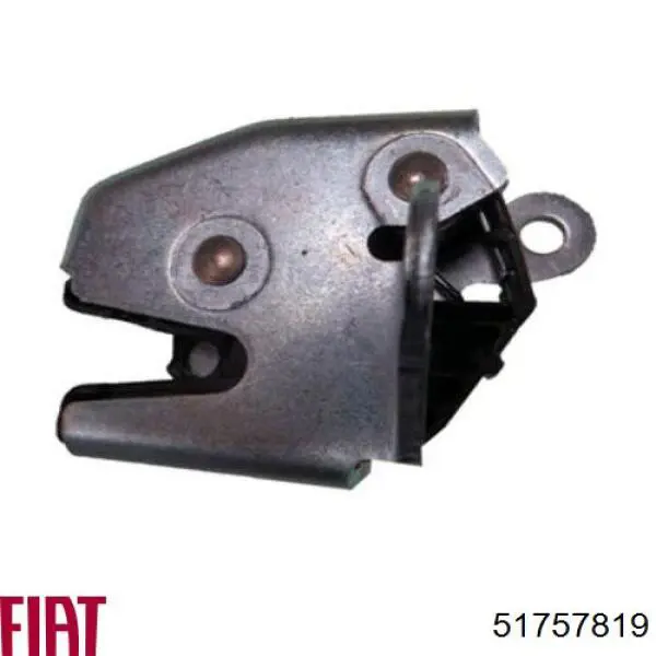 Fecho superior da porta traseira esquerda batente 46810217 Fiat/Alfa/Lancia