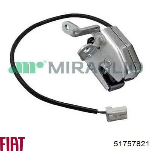 Compre 51757821 Fiat/Alfa/Lancia Fecho inferior da porta traseira esquerda batente