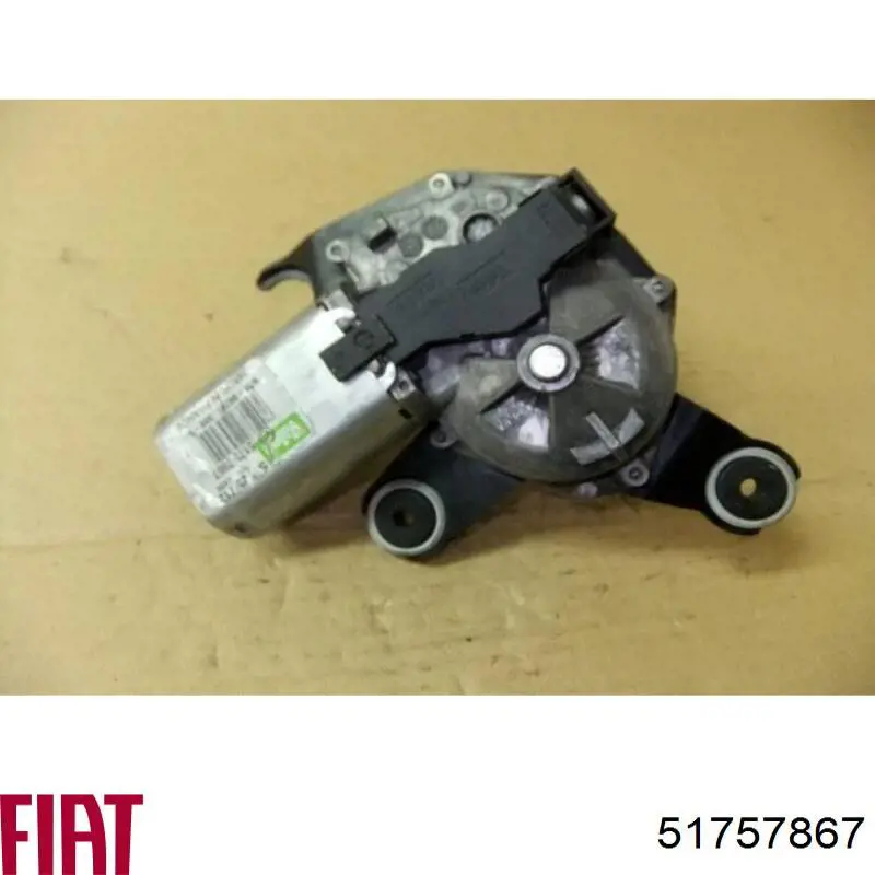 51757867 Fiat/Alfa/Lancia Motor de limpador pára-brisas de vidro traseiro