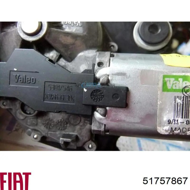 Motor de limpador pára-brisas de vidro traseiro Fiat/Alfa/Lancia 51757867 preço, a partir de 62,75 USD