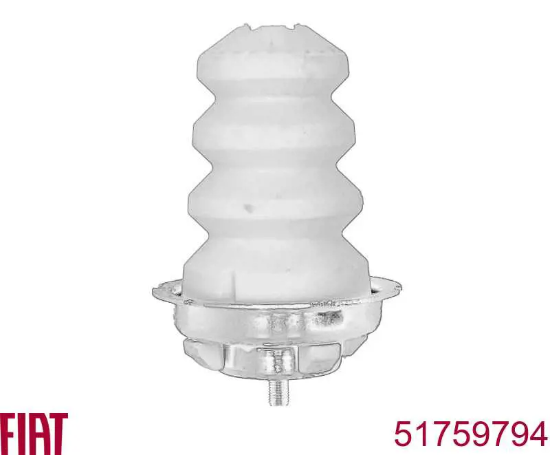 51759794 Fiat/Alfa/Lancia Grade de proteção da suspensão de lâminas traseira