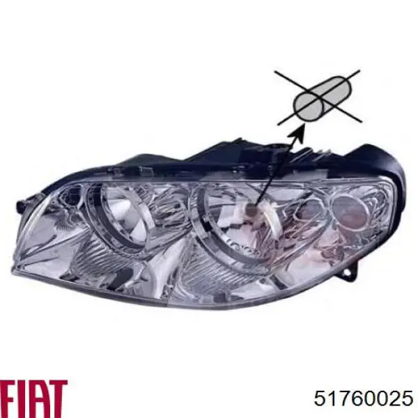 Luz direita Fiat/Alfa/Lancia 51760025 preço, a partir de 122,58 USD