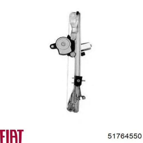 51764550 Fiat/Alfa/Lancia Mecanismo de acionamento de vidro da porta dianteira esquerda