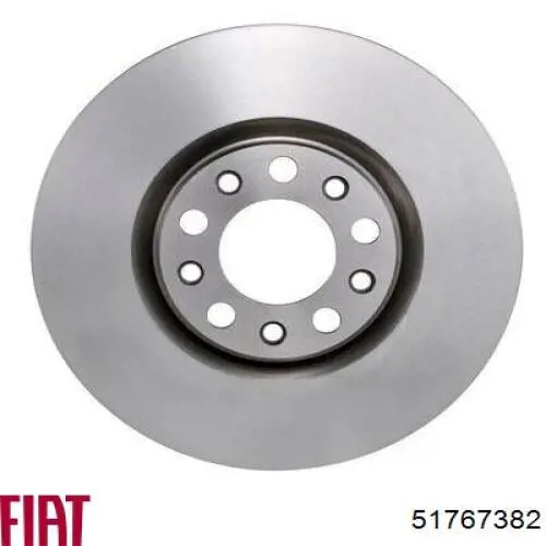 Disco do freio dianteiro Fiat/Alfa/Lancia 51767382 preço, a partir de 69,98 USD