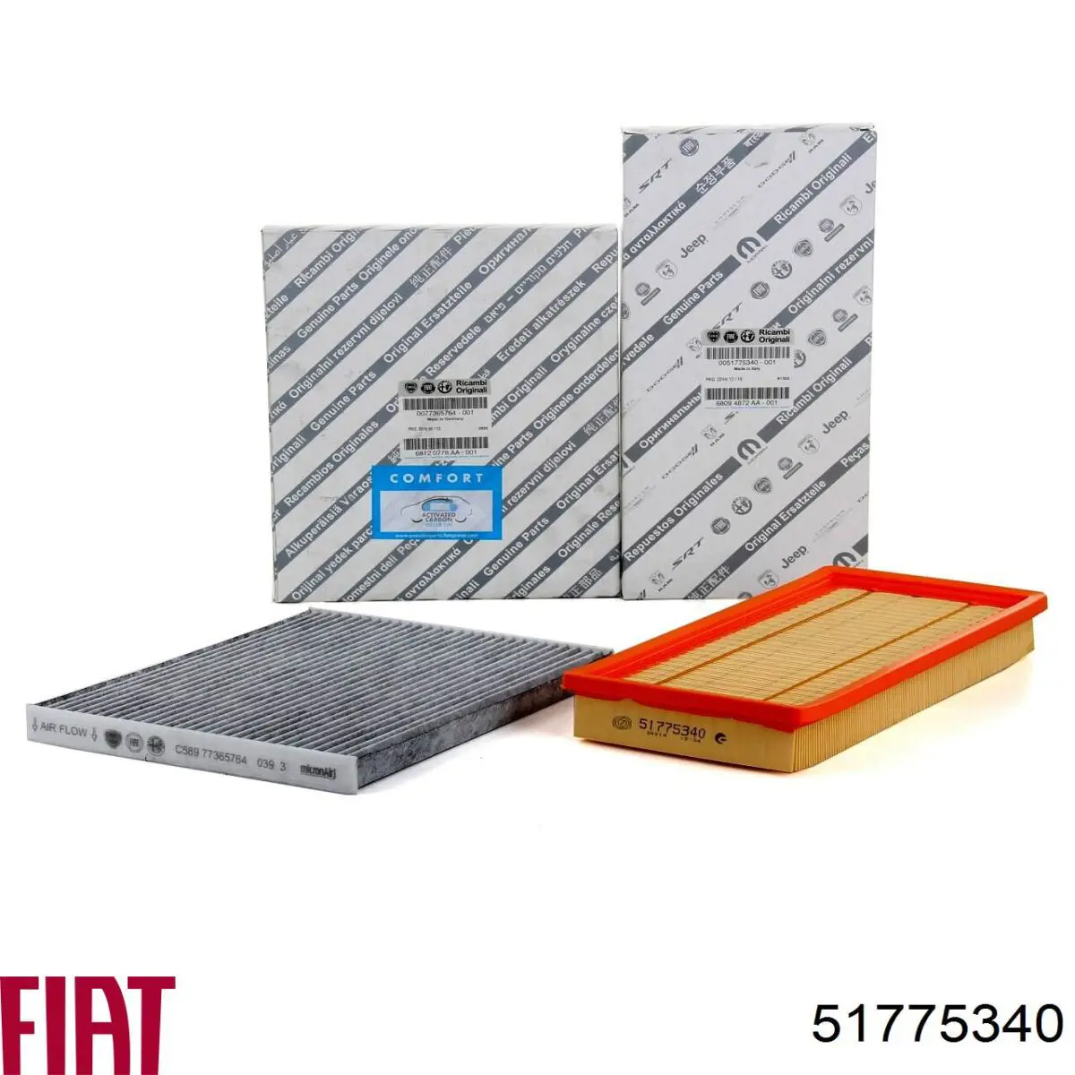 Filtro de ar Fiat/Alfa/Lancia 51775340 preço, a partir de 9,62 USD