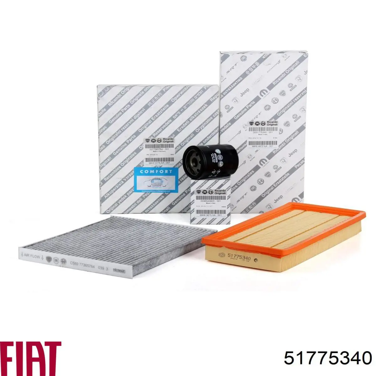 Compre 51775340 Fiat/Alfa/Lancia Filtro de ar