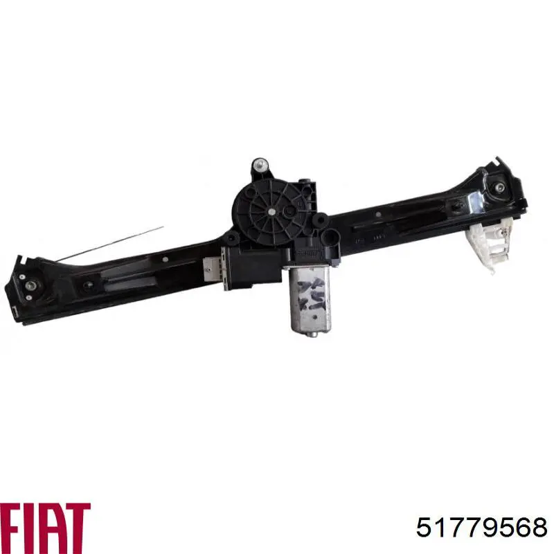 Compre 51779568 Fiat/Alfa/Lancia Mecanismo de acionamento de vidro da porta dianteira direita