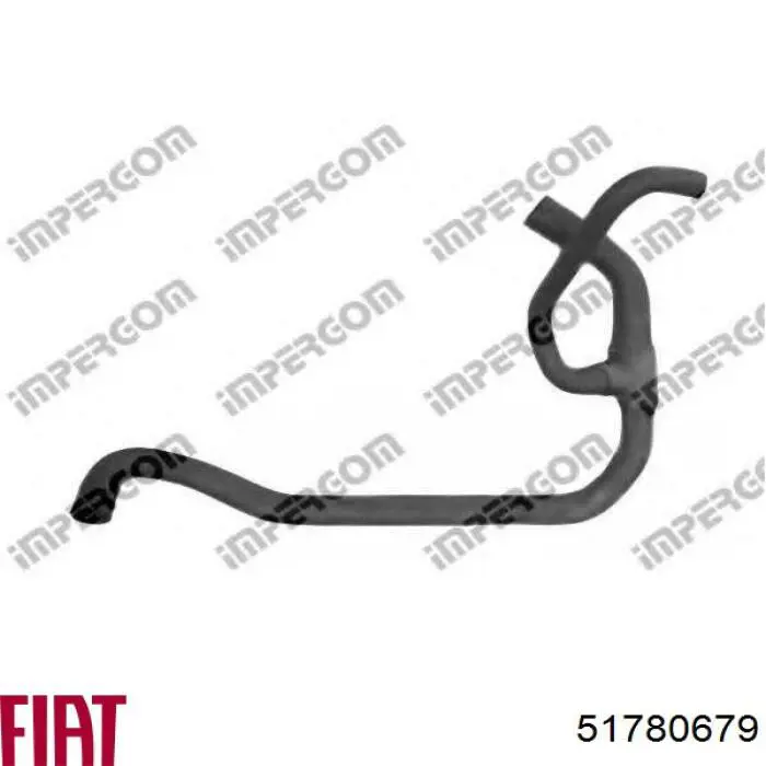 Mangueira (cano derivado) inferior do radiador de esfriamento Fiat/Alfa/Lancia 51780679 preço, a partir de 37,01 USD