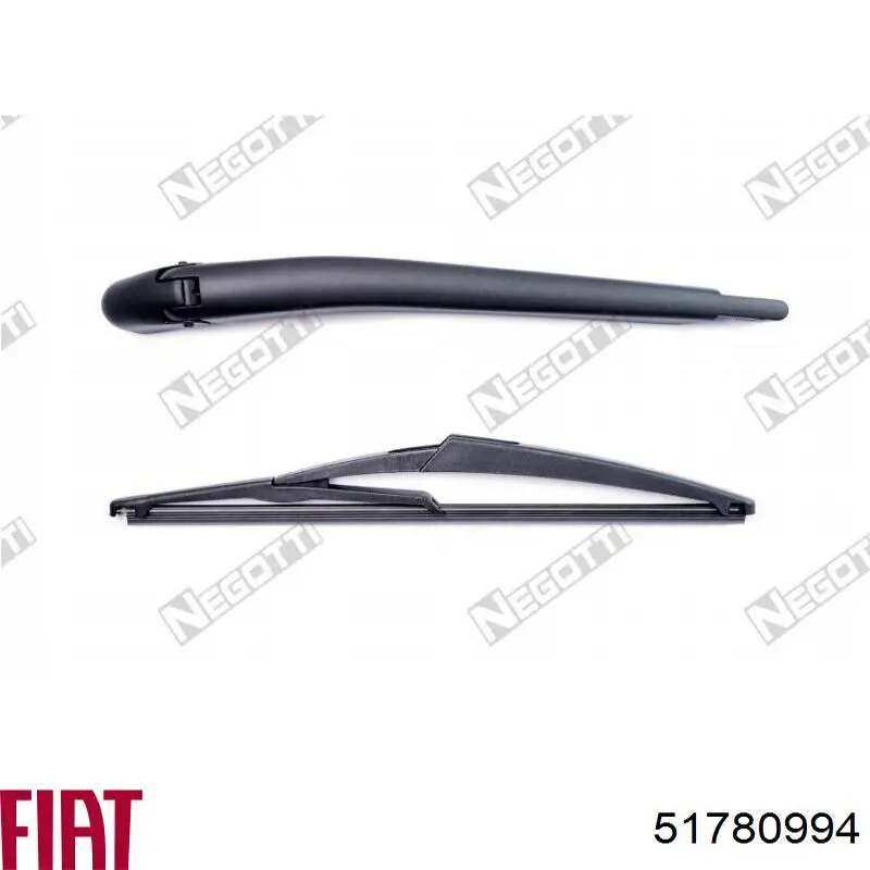 51780994 Fiat/Alfa/Lancia Limpa-pára-brisas de vidro traseiro