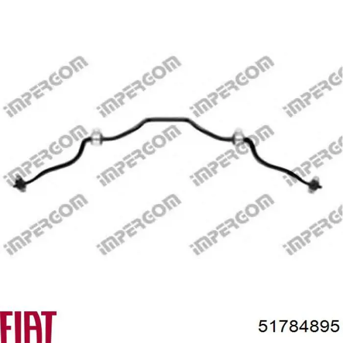 Estabilizador dianteiro 51784895 Fiat/Alfa/Lancia