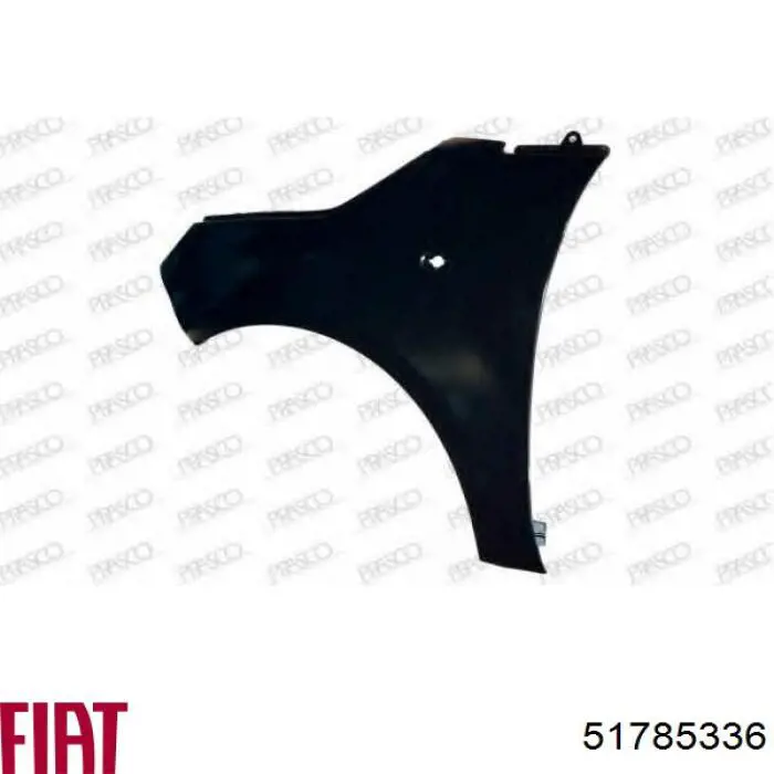 Compre 51785336 Fiat/Alfa/Lancia Pára-lama dianteiro esquerdo