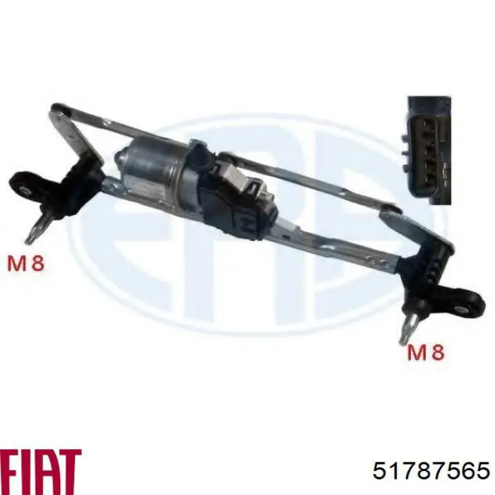 Trapézio de limpador pára-brisas Fiat/Alfa/Lancia 51787565 preço, a partir de 78,53 USD