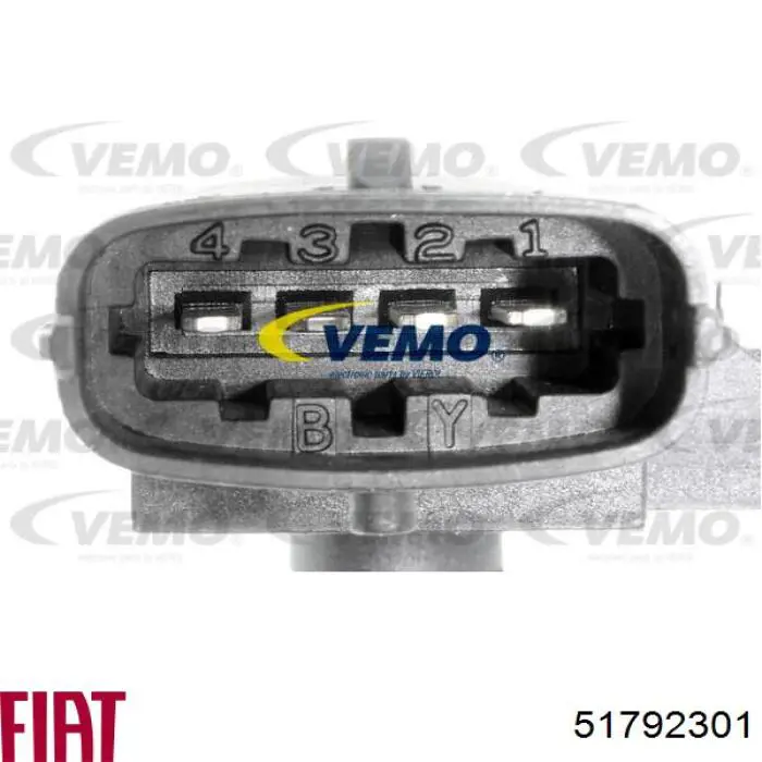 Sensor de pressão dos gases de escape Fiat/Alfa/Lancia 51792301 preço, a partir de 46,85 USD