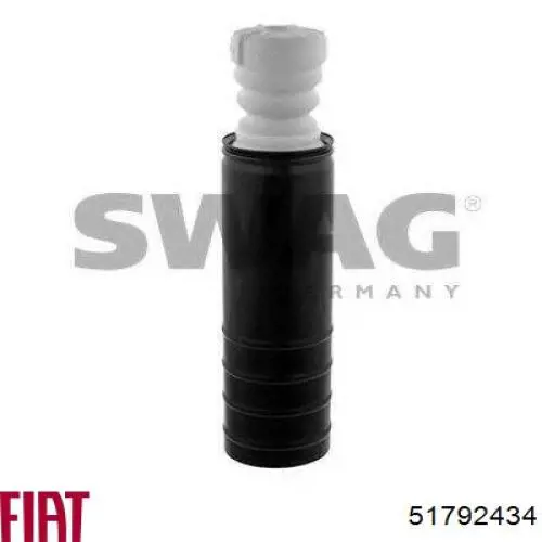 Compre 51792434 Fiat/Alfa/Lancia Pára-choque (grade de proteção) de amortecedor traseiro