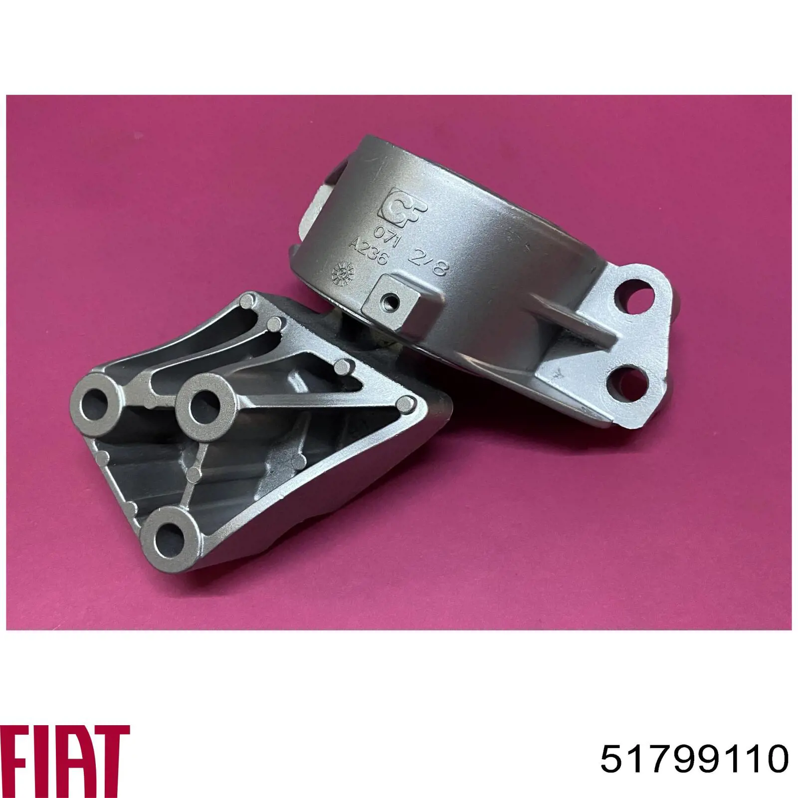 51799110 Fiat/Alfa/Lancia Coxim (suporte) direito de motor