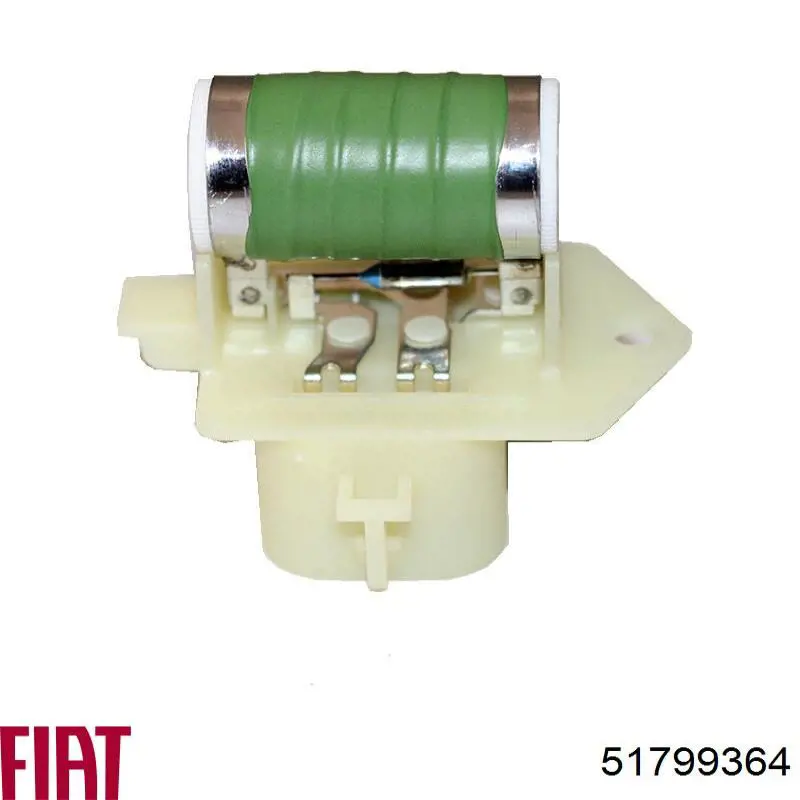 Resistor (resistência) de ventilador de forno (de aquecedor de salão) Fiat/Alfa/Lancia 51799364 preço, a partir de 12,40 USD