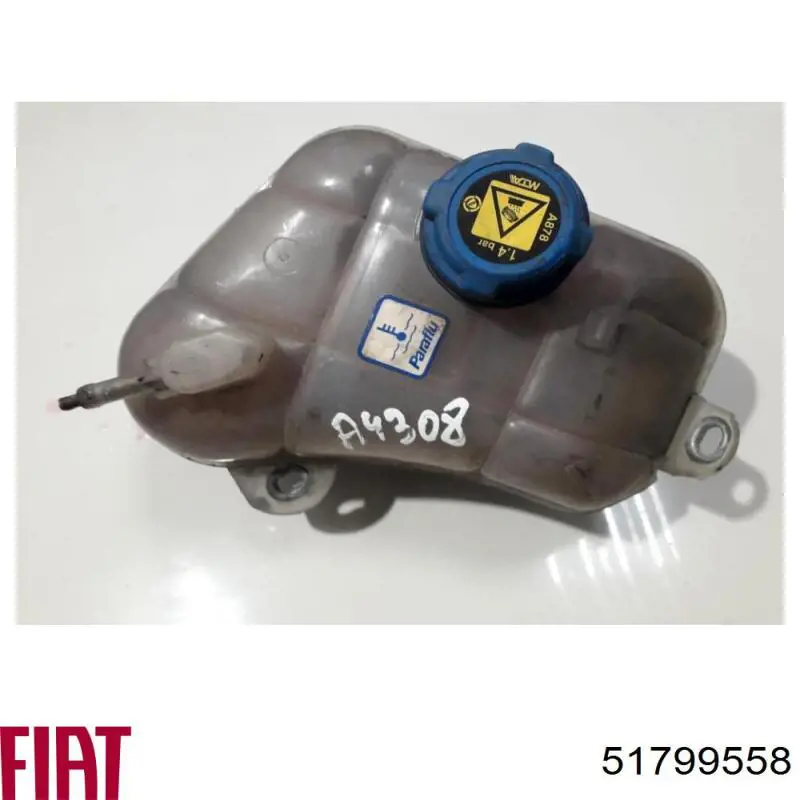 51799558 Fiat/Alfa/Lancia Tanque de expansão do sistema de esfriamento
