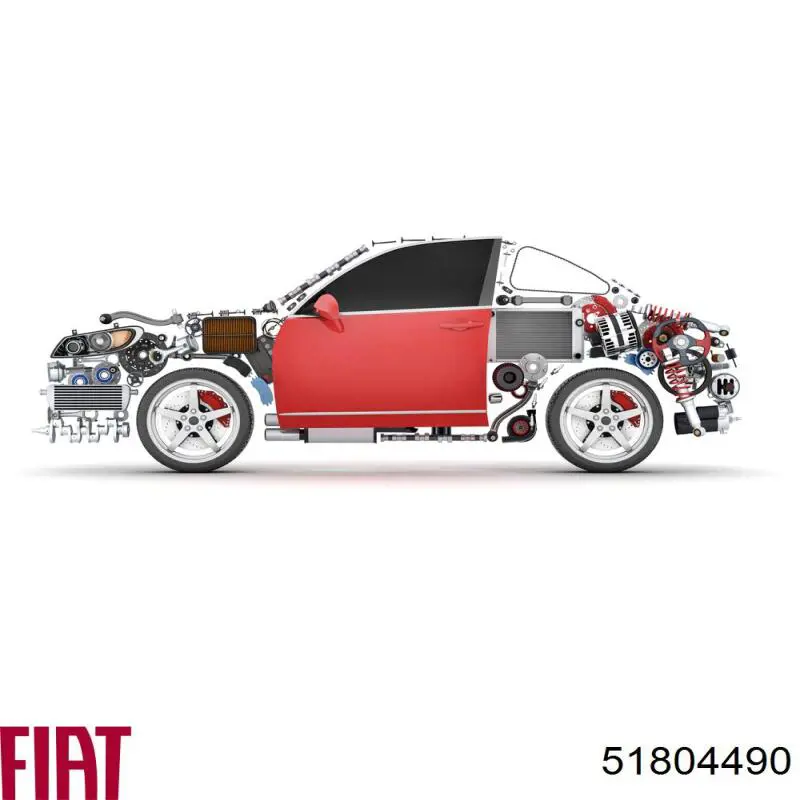 Viga de suspensão dianteira (plataforma veicular) Fiat/Alfa/Lancia 51804490 preço, a partir de 389,48 USD