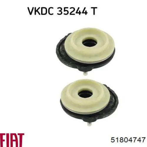 Suporte de amortecedor dianteiro esquerdo Fiat/Alfa/Lancia 51804747 preço, a partir de 9,22 USD