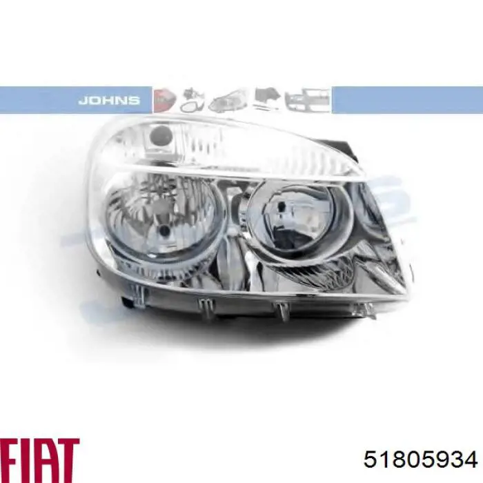 51805934 Fiat/Alfa/Lancia Luz direita