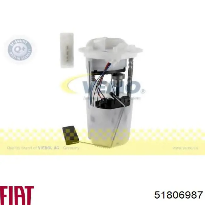 Compre 51806987 Fiat/Alfa/Lancia Módulo de bomba de combustível com sensor do nível de combustível