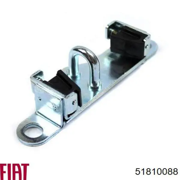 51810088 Fiat/Alfa/Lancia Gozno de garra (parte complementar) de fecho da porta traseira (de bagageiro, 3ª/5ª)