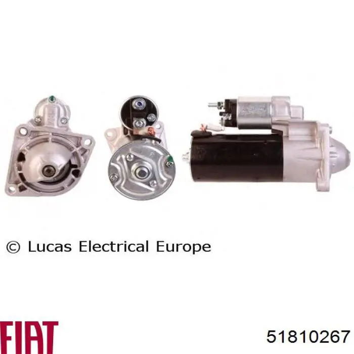 51810267 Fiat/Alfa/Lancia Motor de arranco