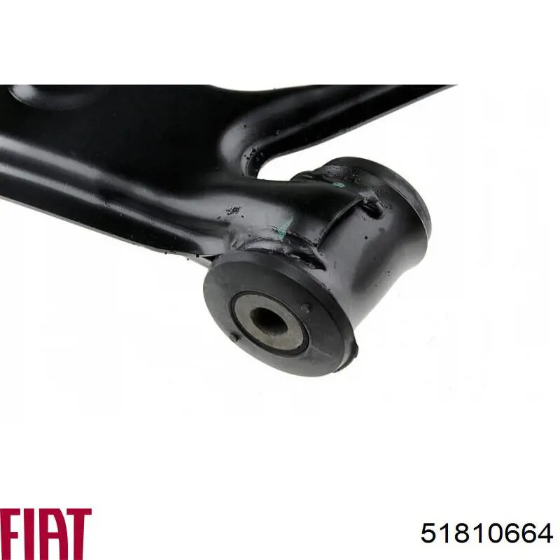 Braço oscilante inferior direito de suspensão dianteira 51810664 Fiat/Alfa/Lancia