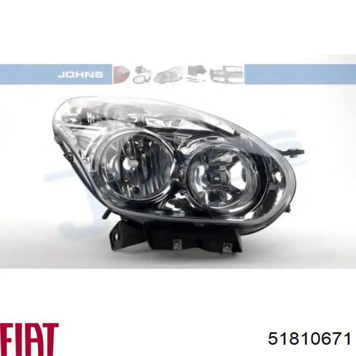 51810671 Fiat/Alfa/Lancia Luz direita