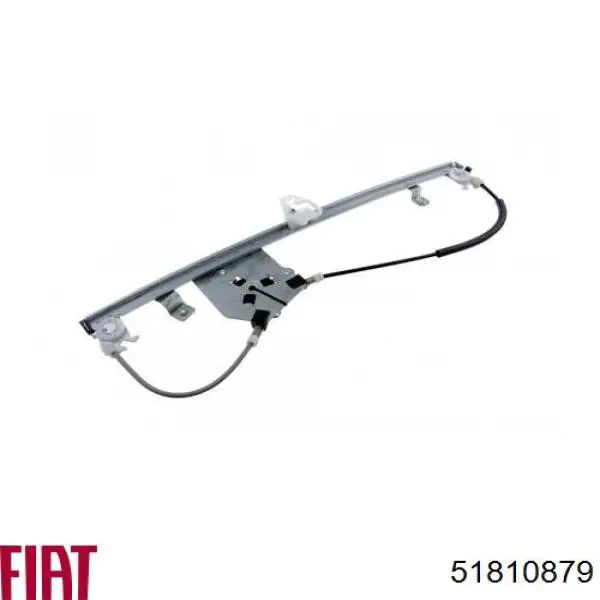 51810879 Fiat/Alfa/Lancia Mecanismo de acionamento de vidro da porta dianteira direita