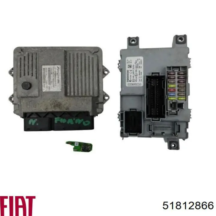 Módulo de direção (Centralina eletrônica) de motor 51812866 Fiat/Alfa/Lancia