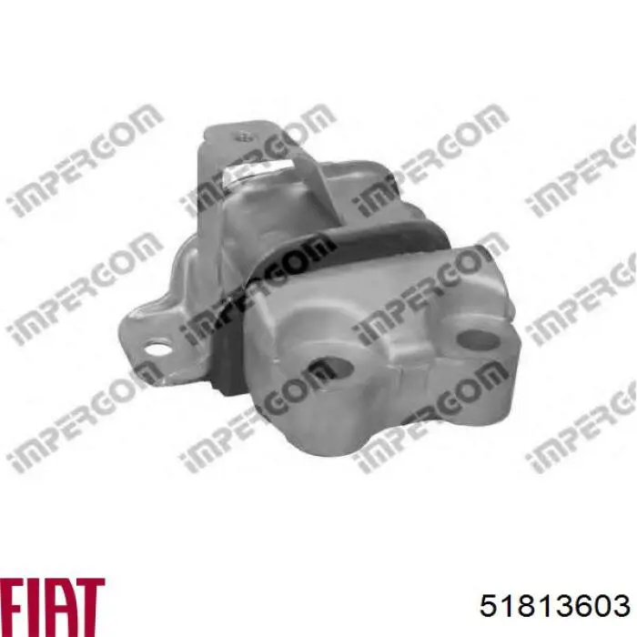 Coxim de transmissão (suporte da caixa de mudança) Fiat/Alfa/Lancia 51813603 preço, a partir de 49,63 USD