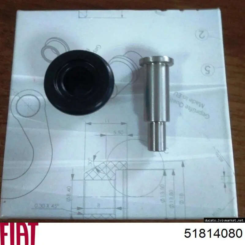 Rolo direito superior da porta lateral (deslizante) Fiat/Alfa/Lancia 51814080 preço, a partir de 19,77 USD
