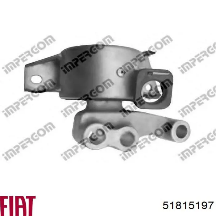 Coxim (suporte) direito de motor Fiat/Alfa/Lancia 51815197