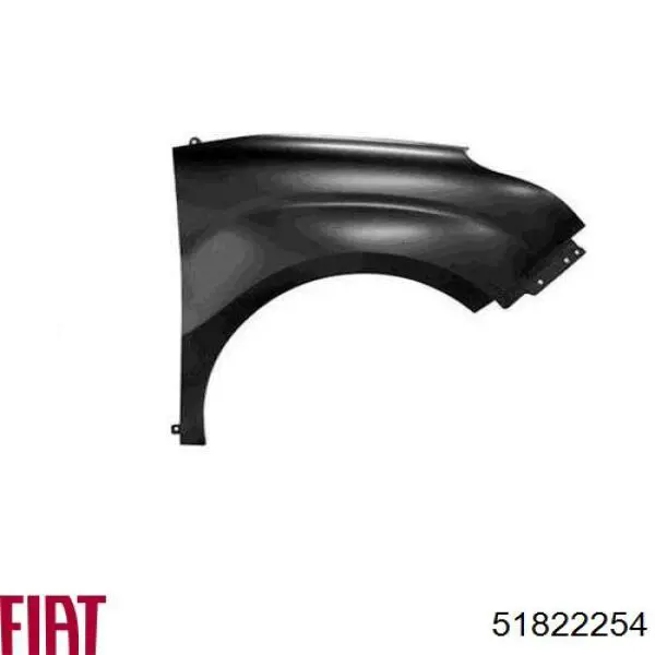 51822254 Fiat/Alfa/Lancia Pára-lama dianteiro direito