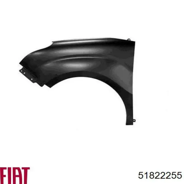 51822255 Fiat/Alfa/Lancia Pára-lama dianteiro esquerdo