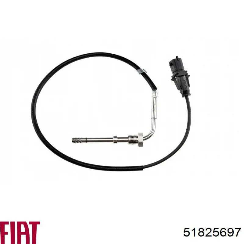 51825697 Fiat/Alfa/Lancia Sensor de temperatura dos gases de escape (GE), depois de filtro de partículas diesel