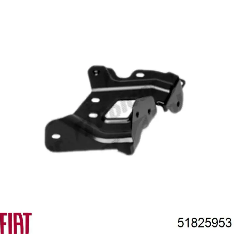 51825953 Fiat/Alfa/Lancia Suporte superior do radiador (painel de montagem de fixação das luzes)