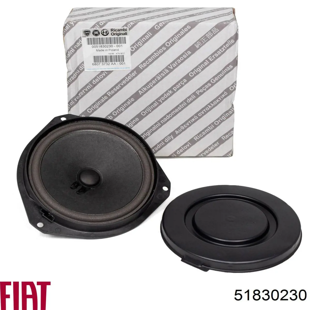 51830230 Fiat/Alfa/Lancia Alto-falante da porta dianteira