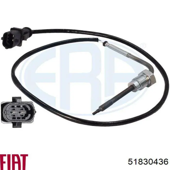 Sensor de temperatura dos gases de escape (GE), depois de filtro de partículas diesel 51825697 Fiat/Alfa/Lancia