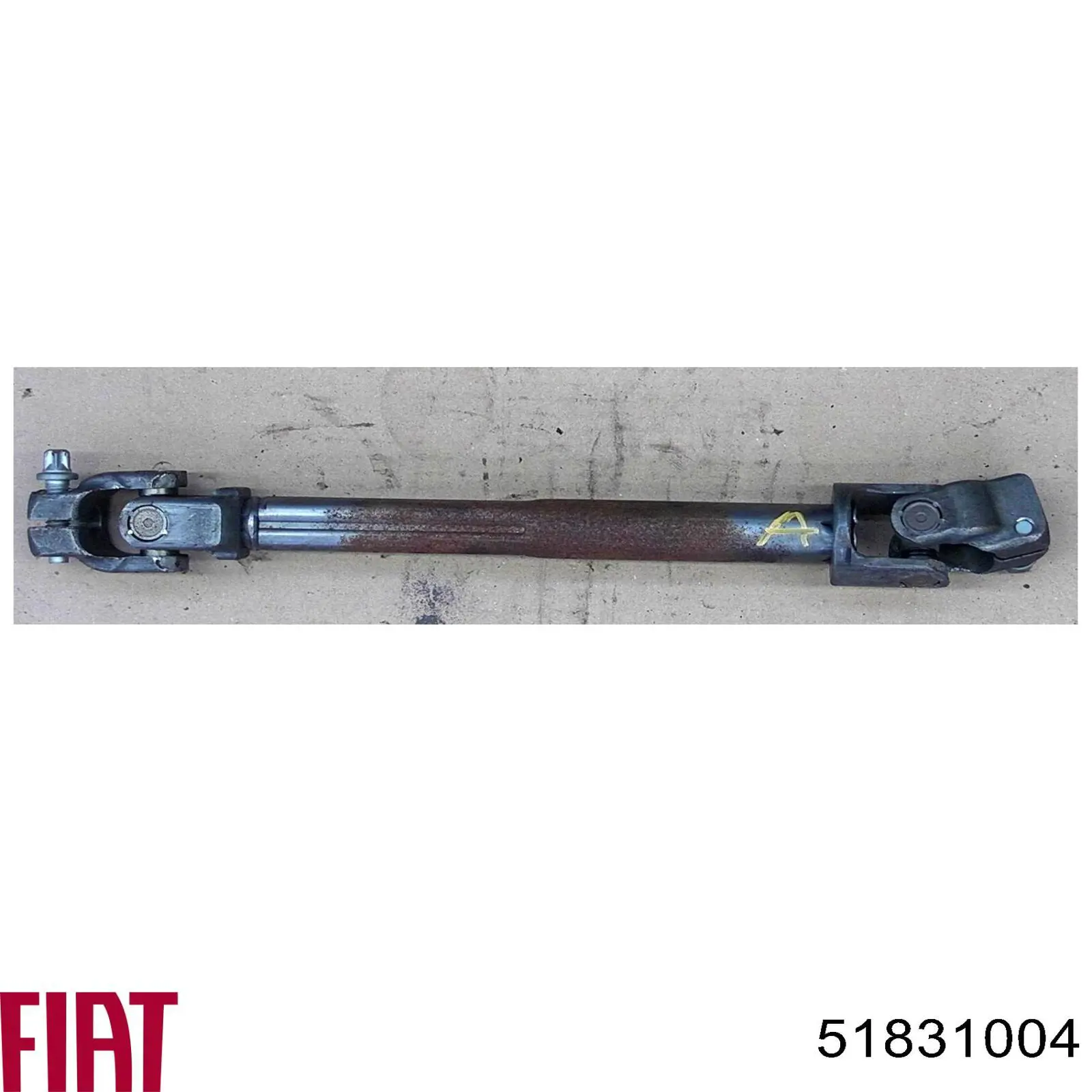 Veio da coluna de direção inferior Fiat/Alfa/Lancia 51831004 preço, a partir de 61,35 USD