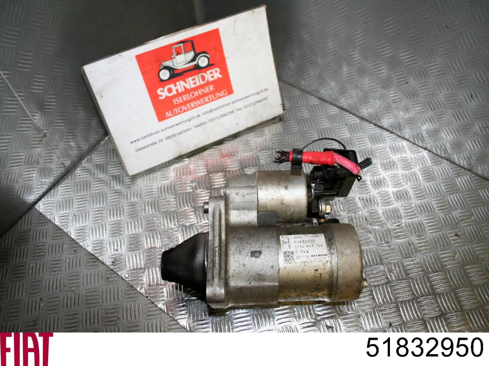 51832950 Fiat/Alfa/Lancia Motor de arranco