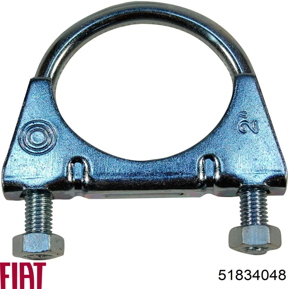 51834048 Fiat/Alfa/Lancia Silenciador, parte traseira